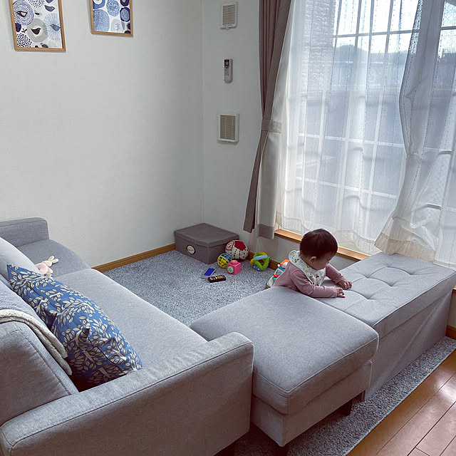 賃貸 赤ちゃんのいる暮らしのレイアウト・おしゃれなインテリアコーディネートの実例RoomClip ルームクリップ