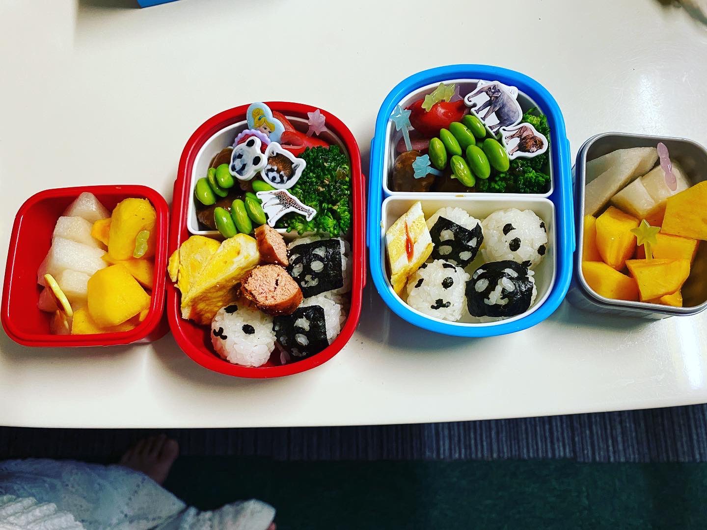 1歳3ヶ月 親子遠足のお弁当