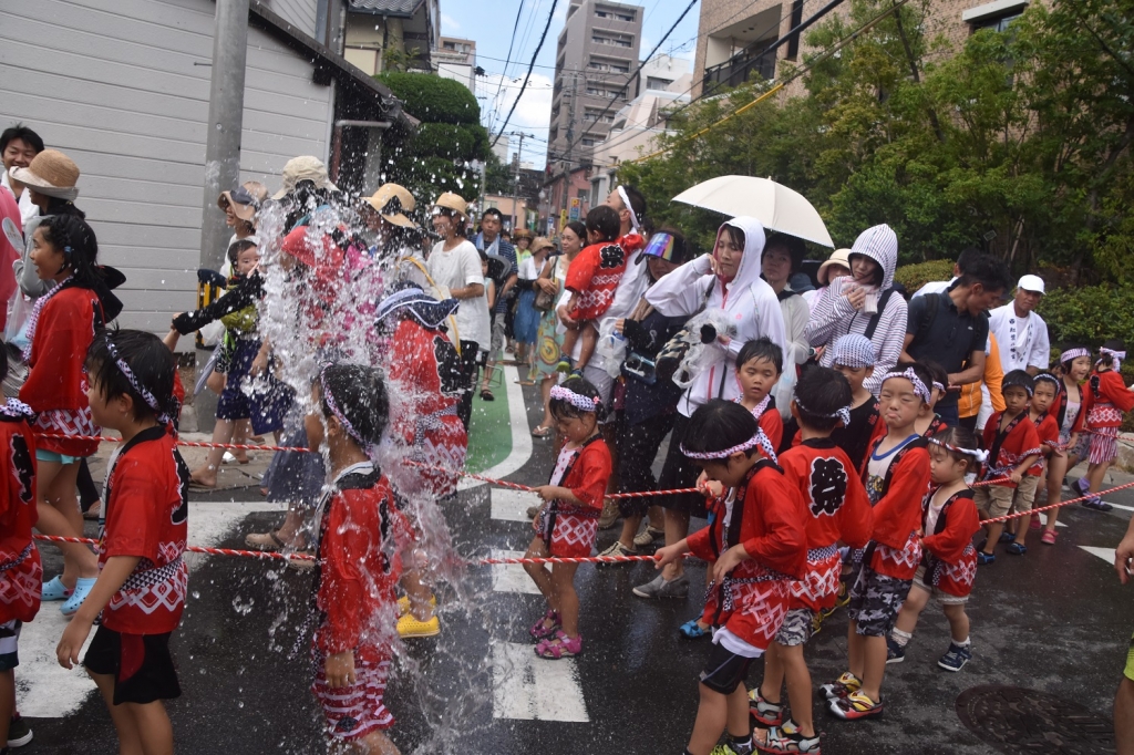さざんか太陽の町協議会「こどもみこし」: 住之江区まちづくりセンターの地域応援ブログ
