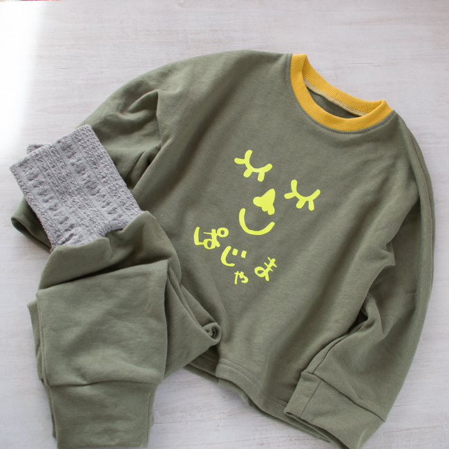 作り方動画付きぽこぽこダブルガーゼでパジャマを作りました♪縫いのくらし I ベビー服・こども服の型紙 ラ・スーラ