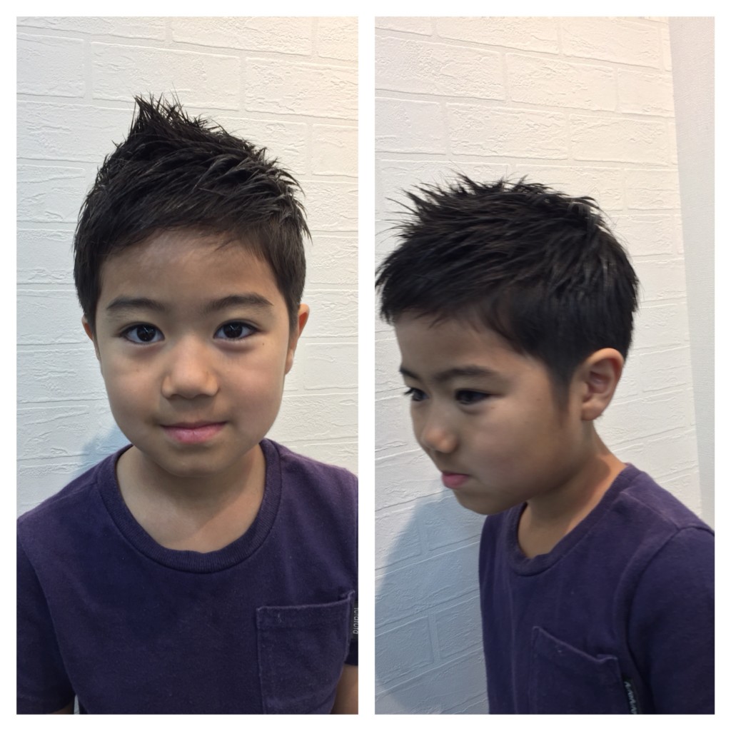 こどもの髪型 2ブロックスタイルチョキ友こども専門美容室チョッキンズキッズサロンCHOKKIN'S