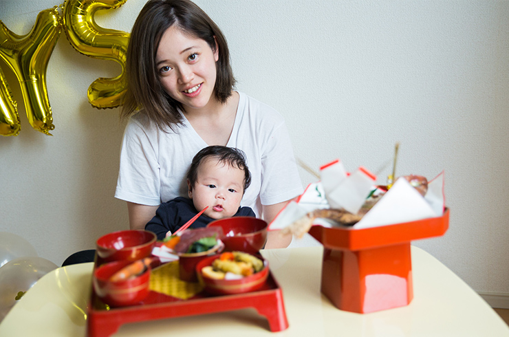 祝100日！ お食い初めのやり方 お食い初めの方法