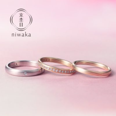 京都 YUKAHOJOのおしゃれなエタニティリング「Bloom」の重ね付け特集