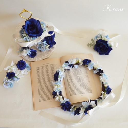 結婚式ヘッドドレス・花かんむり、幕張・千葉・浦安、舞浜イベント・成人式ブーケアンドブーケ