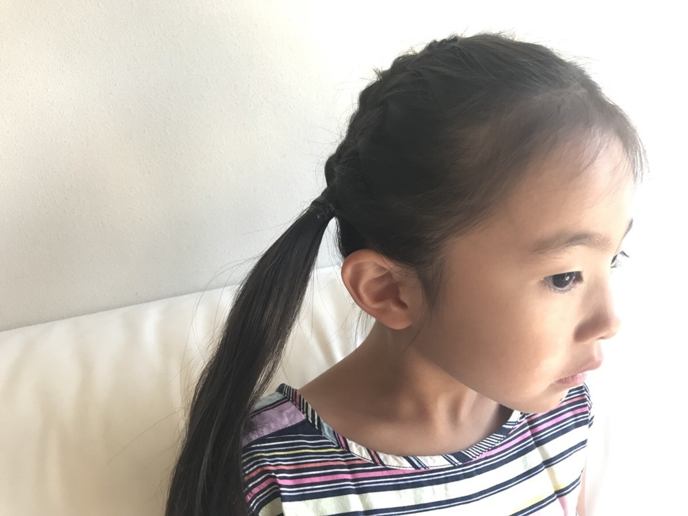 女子小学生「切りたくない」を叶える伸ばしかけ前髪「ふんわりポンパドール」３ステップ解決！ - Aneひめ.net講談社