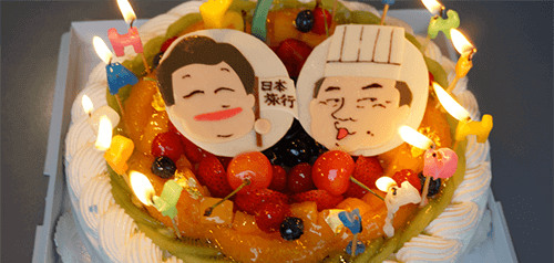 トリコミート梅田＠梅田No1のイラストバースデープレート@toricomeat_umdX