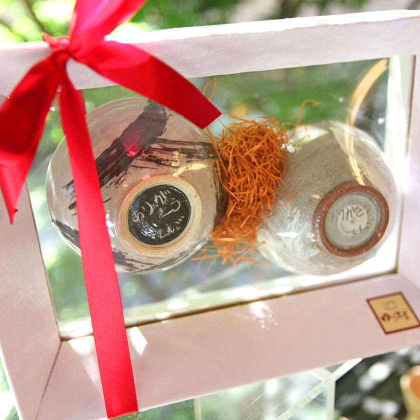 結婚式に贈る両親への手作りプレゼント制作レッスン 陶芸教室 ゆう工房