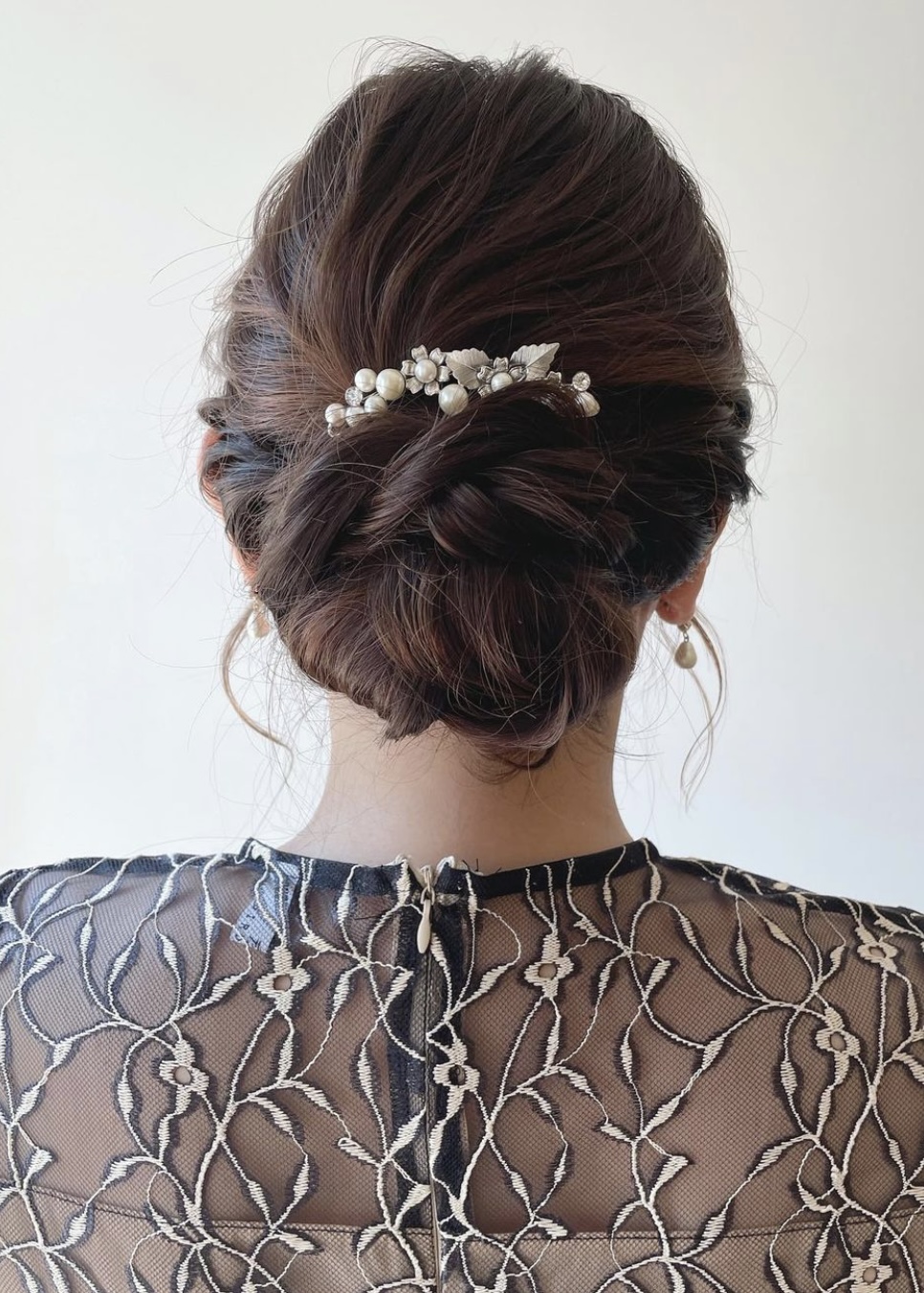 50代女性でも簡単！自分でできる結婚式髪型アレンジ方法まとめPourVousブログパーティードレス専門店