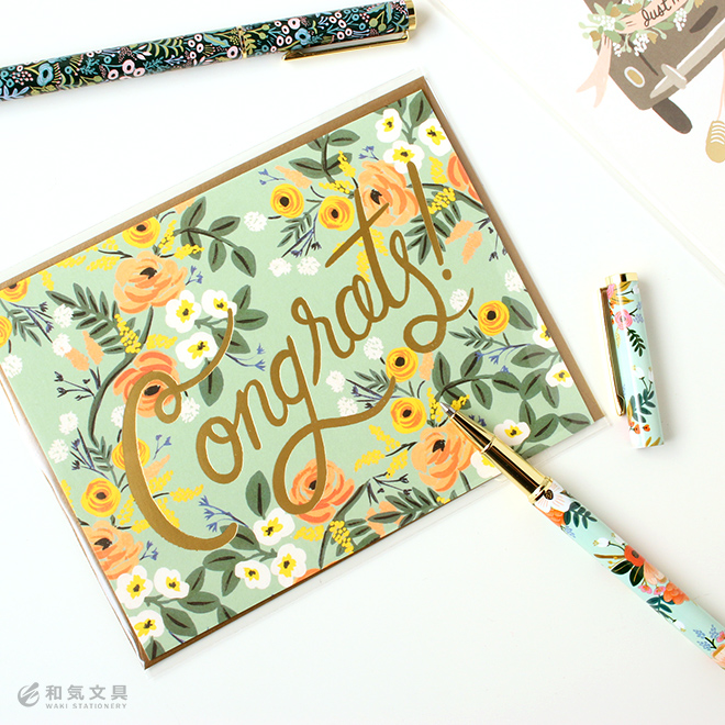 グリーティングカード 結婚祝い お祝い ライフルペーパー RIFLE PAPER CO. ウェディング・カード Wedding Card ◇ 通販文房具の和気文具