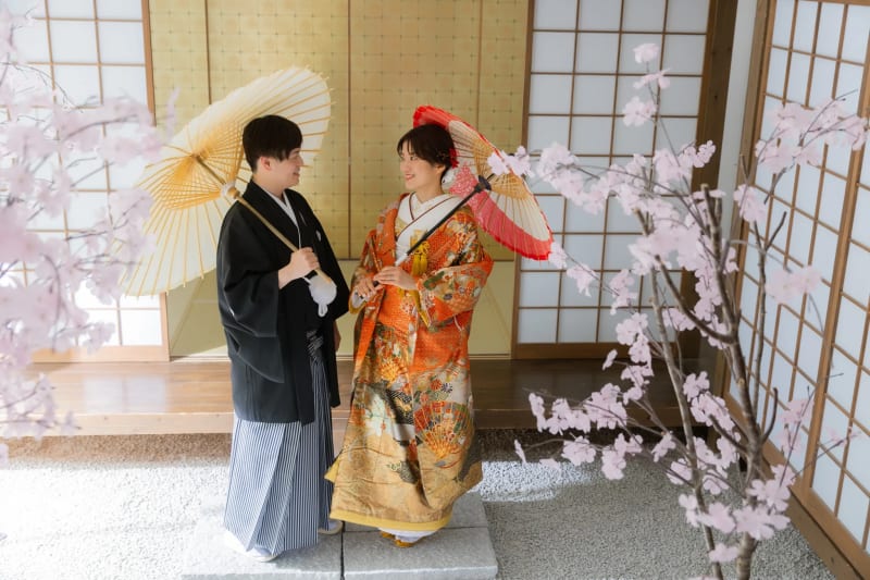 前撮りポーズまとめ 定番＆和装＆洋装ポージング集京都 結婚・フォトウェディング ハルウェディング