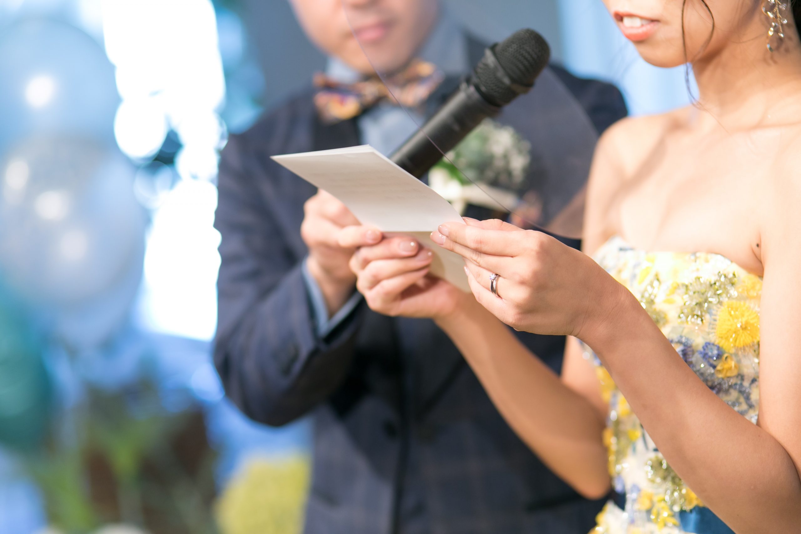 実例 親族のみの結婚式で読んだ花嫁の手紙例文！家族全員に読みました