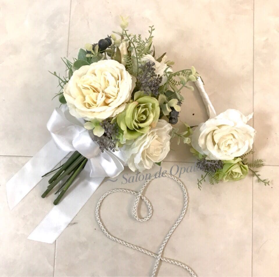 結婚式用花冠 ピンクローズとあじさいの花かんむり ヘッドドレス ウェディングKRANS 通販 17821254Creema クリーマ