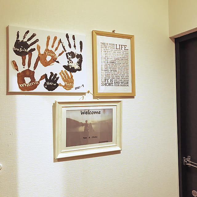 追加販売＞ ご自宅用 ファミリー手形アート木製時計 シーバリュー限定割引価格-家族の今を未来に残す。画像から制作できる世界に１つだけのファミリー手形アート時計クラウドファンディング - C-VALUE シーバリュー クラウドファンディング