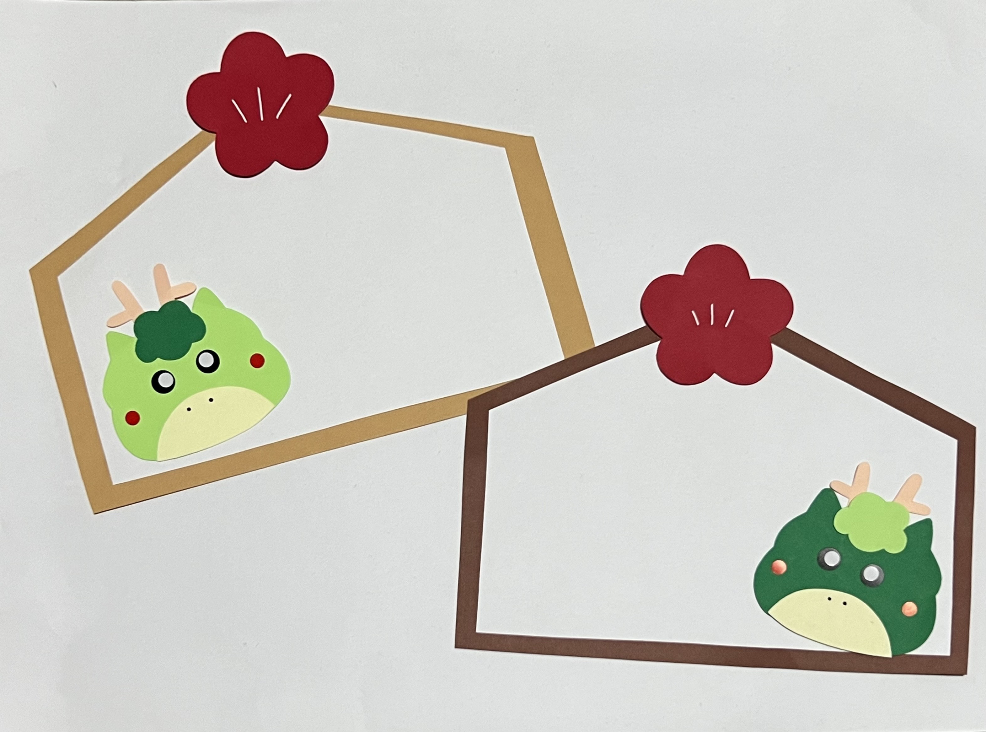 絵馬製作～たんぽぽ組～社会福祉法人 愛親会江戸崎保育園認定こども園つばさ