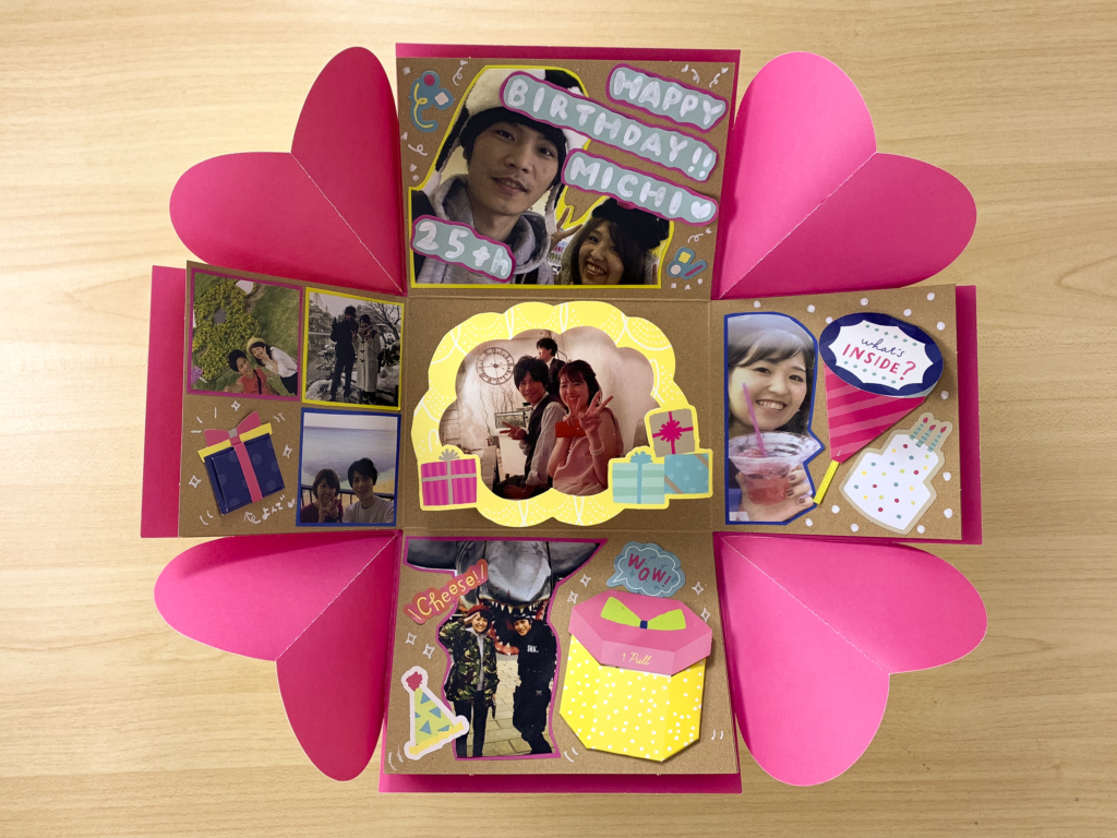 Happybirthday!!お誕生日☆アルバム完成品8ページ☆アルバム仕掛け その他素材 BEAR 通販 15122641Creema クリーマ