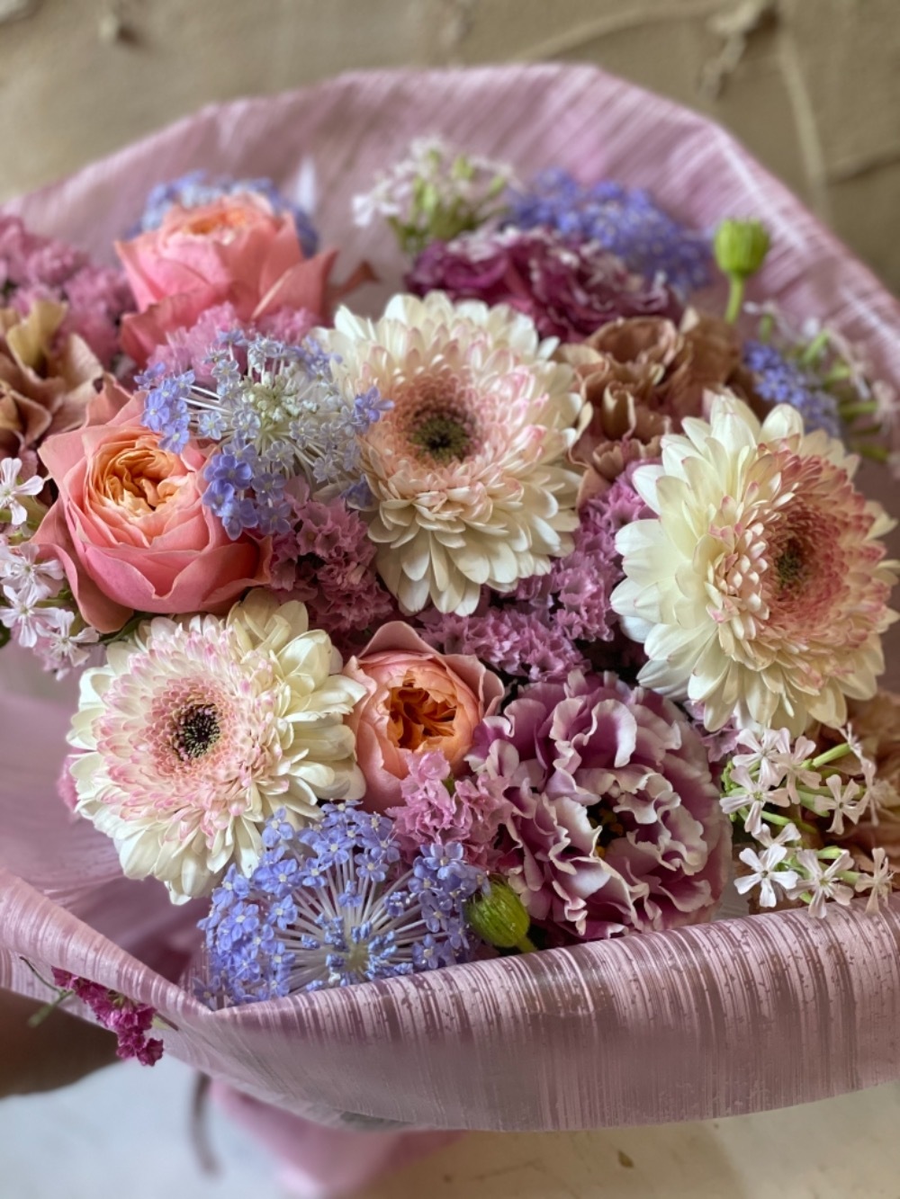 結婚式で両親へ贈る贈呈用花束を持ち込みで手配する方法花言葉・誕生花HanaPrime ハナプライム