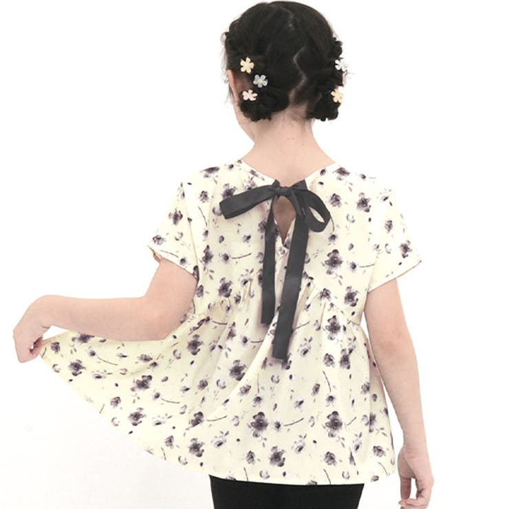 新商品 丸エリ リボン 長袖 ブラウス シャツ 女の子 リボン付 長袖 韓国子供服 入学式ブラウス キッズ ジュニア フォーマル 女の子 120130 140 150 160 卒園式 卒業式 可愛い 送料無料韓国レディース キッズファッション『londonbridge』 ロンドンブリッジ