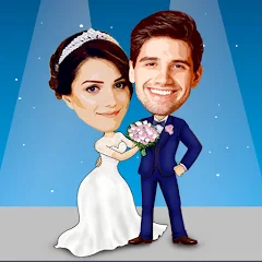 横顔美人メーカー似顔絵メーカーCHARAT