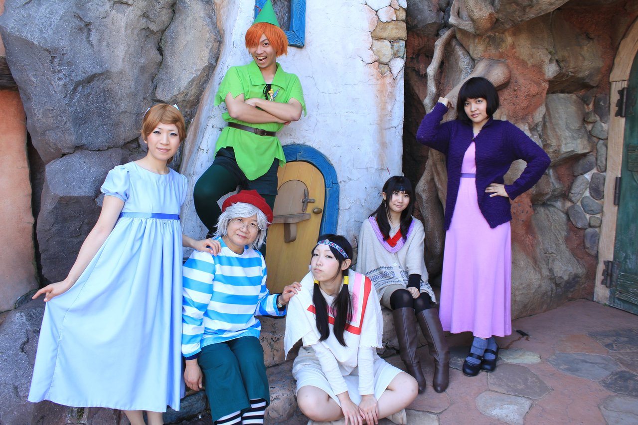 ディズニー Dハロ ピーターパン 家族 コスプレコスプレ写真詳細