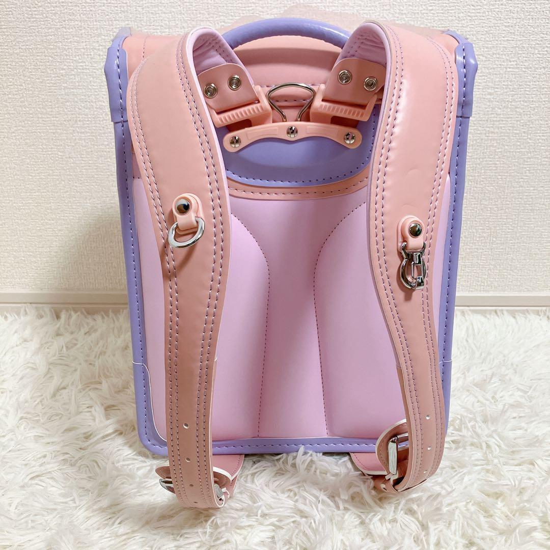 ランドセル 女の子 おしゃれ かわいい 軽い 大容量 ラン活 パープル クーロン 0066 赤 レッド ピンク 水色