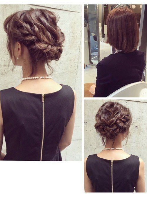 入学式・入園式の髪型 ママのセルフヘアアレンジ特集！ ショートからロングまで長さ別に紹介Domani