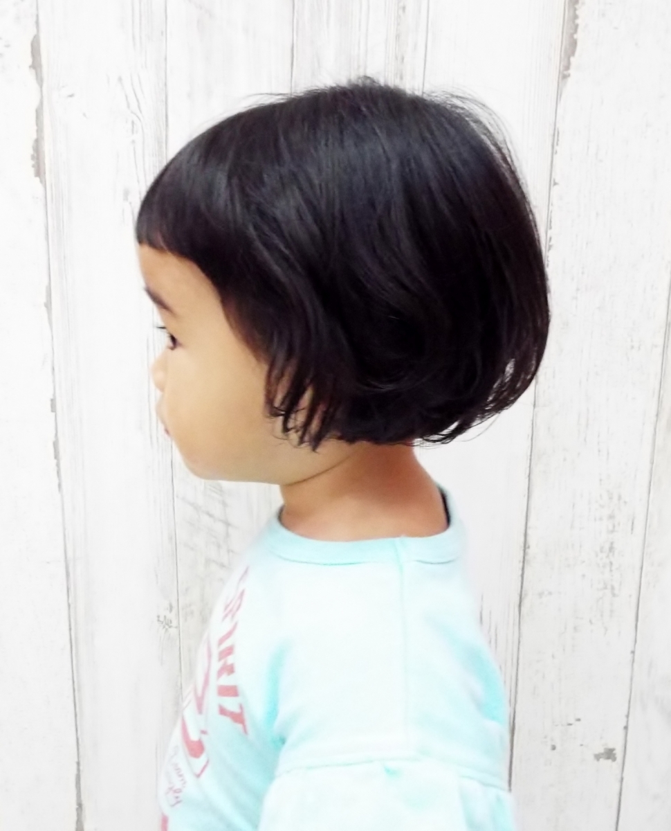 マッシュルームカット 子供カット 癒し♡NORD SALON 下元 恵の美容師ブログ