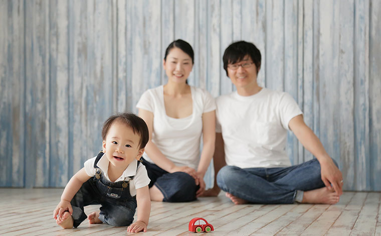 フォトギャラリー : 1歳バースデー大分県日田市の写真館・フォトスタジオ「ふじスタジオ」