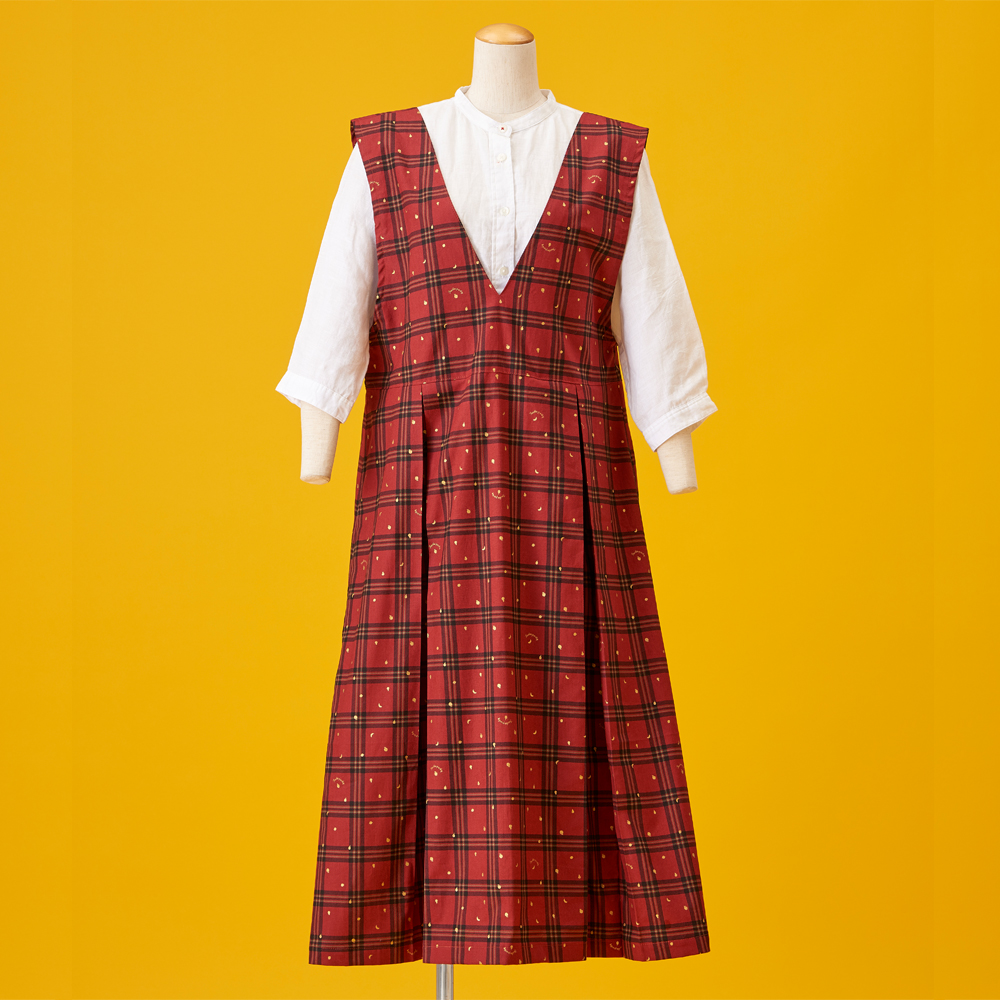 冬のおしゃれなリメ-クこども服 3 シャツで作るジャンパースカート子育てに役立つ情報満載 すくコムNHKエデュケーショナル