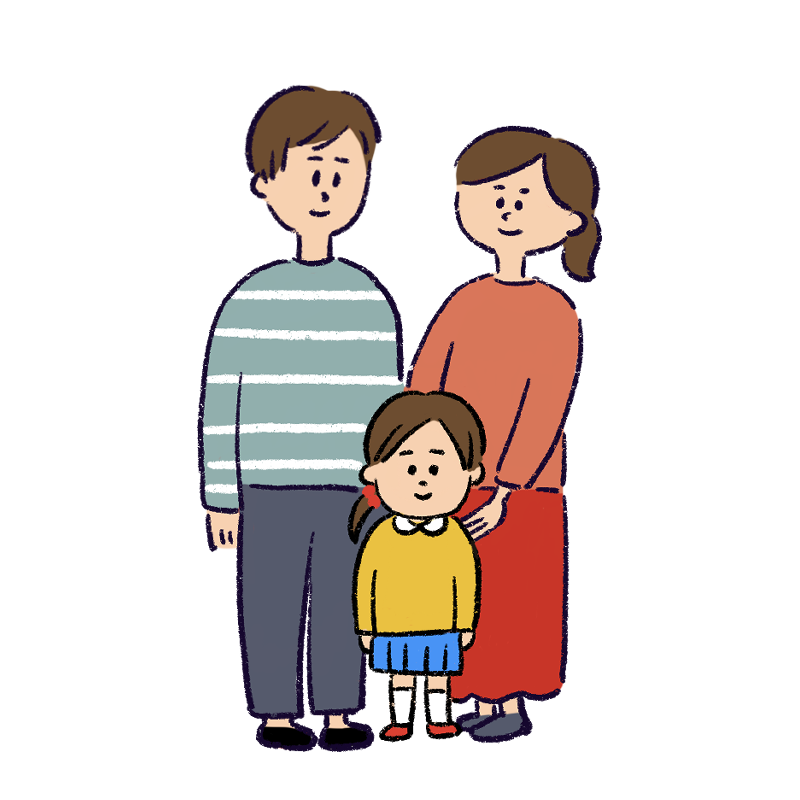 家族のフリーイラスト素材一覧商用可