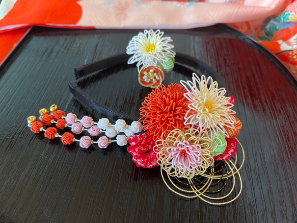 cheeee様専用ページ 七五三髪飾り、被布飾り、イヤリング 七五三 - ヘアアクセサリーの人気通販