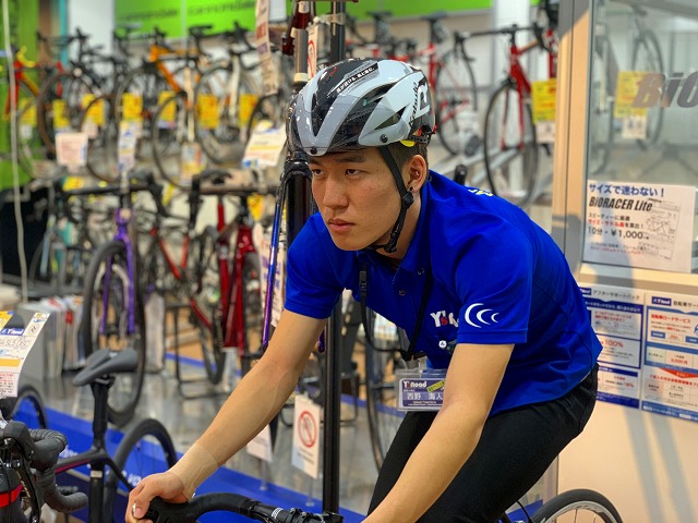 OGK KABUTO 通気性＆エアロ。イケメンヘルメット AERO-R1九州で自転車をお探しならY's Road福岡天神店