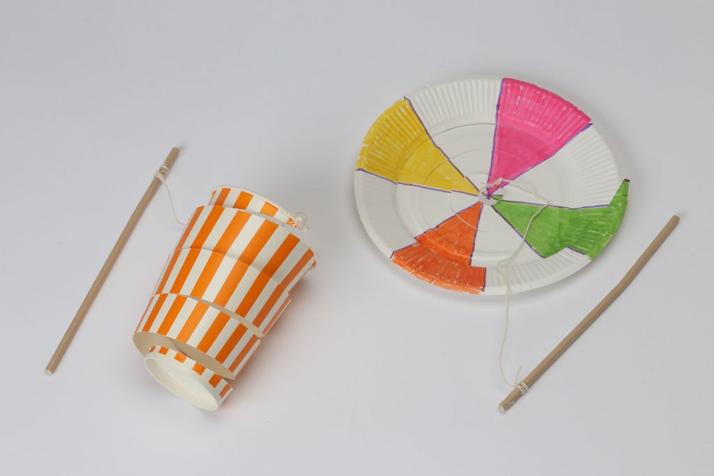 紙皿で花火を作ろうシンプルに暮らしたい