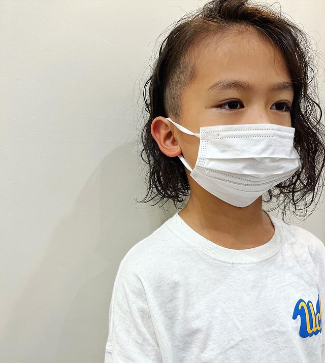 キッズサマーカット□ツーブロック×束感韓国マッシュショート：L180582642アーサス ヘアー サローネ 五井店 Ursus hairsalone by HEADLIGHT のヘアスタイルホットペッパービューティ