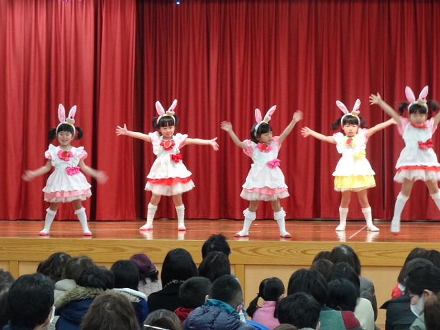 ☆お遊戯会☆彡 第２部年少組横浜市西区の幼稚園ふじだな幼稚園