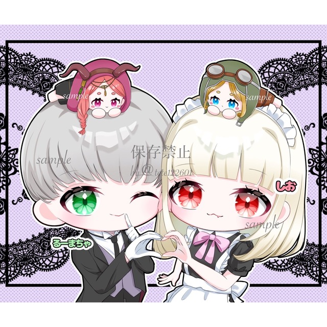 フリーアイコン＊ペア画に使える女の子と男の子momochyのおうちイラストレーターももちーのWebサイト