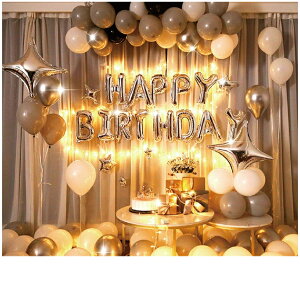 楽天市場 記念日 お祝い HAPPY ANNIVERSARY バルーン 風船 飾り 誕生日 結婚記念日 飾り付け カップル ホテル パーティー 撮影フォトブース 彼氏 彼女 イベント サプライズ アニバーサリーバルーンセット 送料無料 regalo : YOU＋