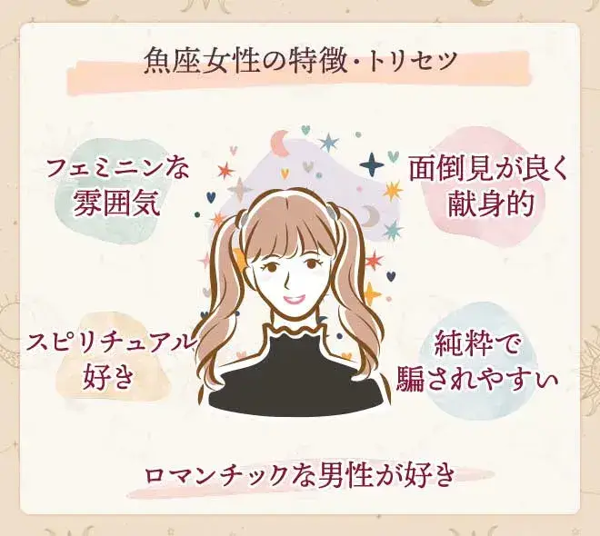 🌙 魚座男子を沼らせる恋愛攻略法うおのん