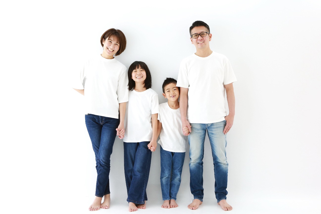 年賀状用家族写真０２三島や田方郡、沼津の写真館 でお宮参り・七五三などの写真ならリコ