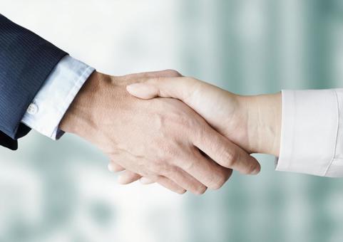 手描きビジネス協力ジェスチャー握手ポーズ イラストPSD 無料ダウンロード - Pikbest