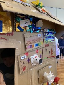 アレンジ自在！10分でできる、簡単ダンボールハウスの作り方 by pika - みんなの体験記 妊娠・出産・育児