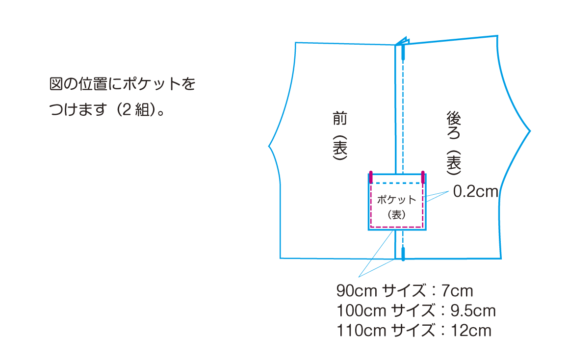 子供服 ニットパンツの無料型紙と作り方ヘルカハンドメイド