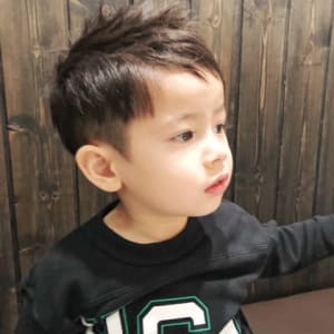 子供のツーブロックヘアプロによるセルフ刈り方テクもHAIR