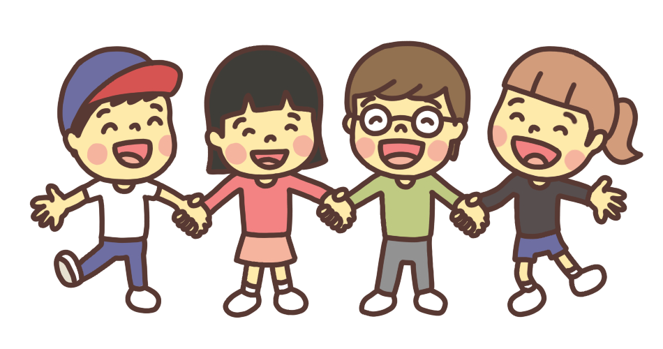 子供イラスト☆小学生の男の子☆喜ぶ：イラスト無料