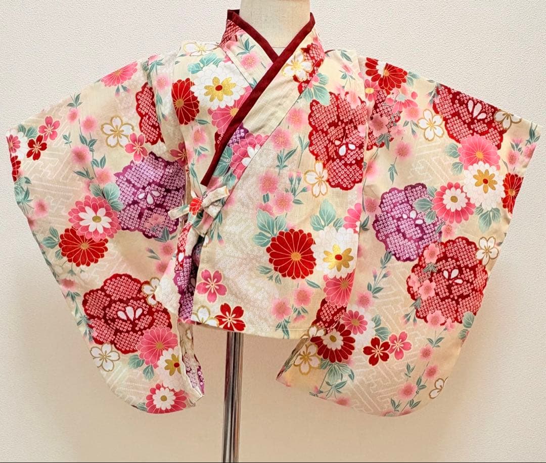 思い出をかわいく手作り!ベビー・キッズ袴 型紙 作り方 70-130