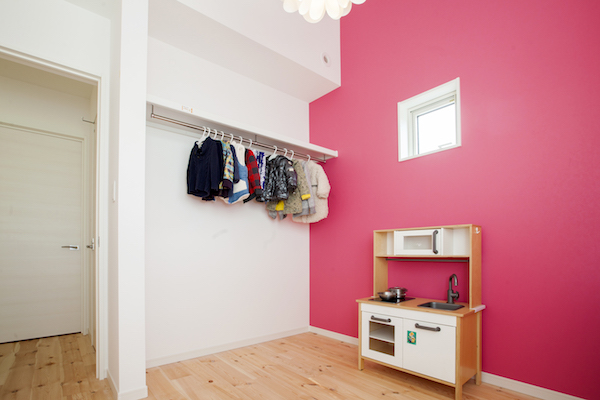 アジアンなウォークインクローゼットを設置』 洋室・子供部屋のリフォーム事例鴻巣市 リフォームO-uccino