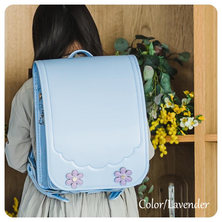 お花と犬のモチーフ ランドセル フィットちゃん × ラヴニール コラボ 2026年 手作り 職人 アミィ