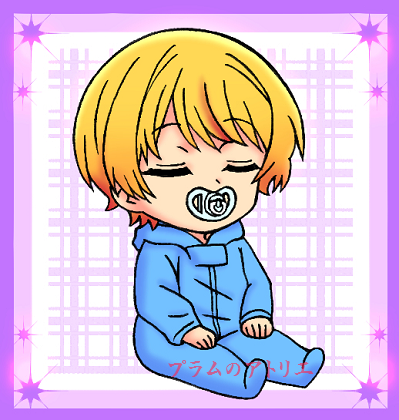 プラムのアトリエ: 推しの子 第1話 幼少期 子供時代 アクア 星野 愛久愛海 雨宮 吾郎 オーバーオールVer. ミニキャラ ちびキャラ イラスト