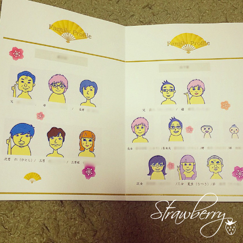 無料テンプレート 「両家顔合わせのしおり」を手作り！nico designのブログ