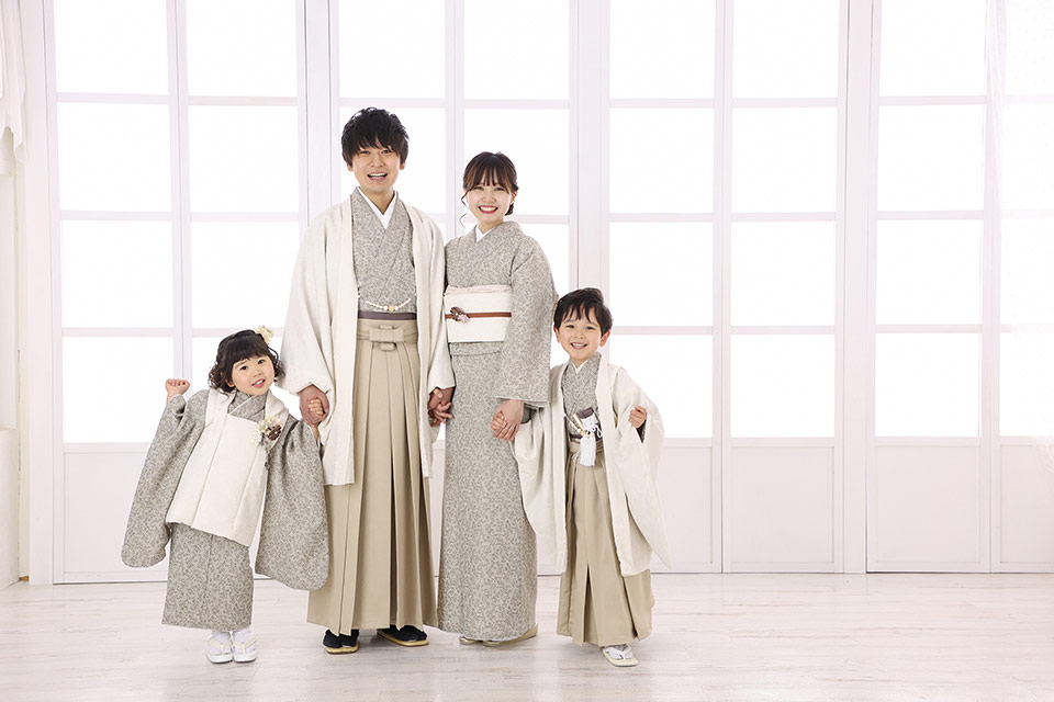 七五三 家族写真