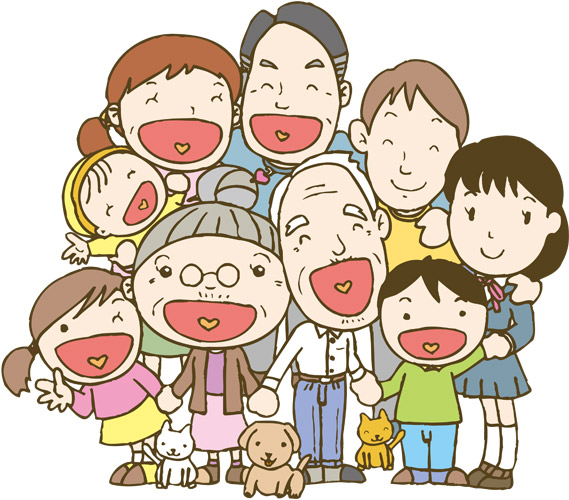 家族 メッセージアプリ フキダシ イラストのイラスト素材54629877- PIXTA